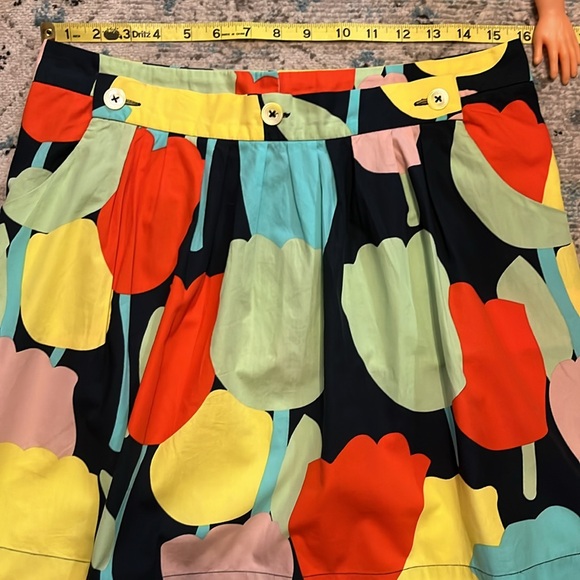 NWOT Anthropologie Cotton Tulip Skirt Pockets! fei Size 8 - Picture 6 of 15